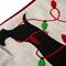 Glitzhome® 21" Merry Christmas Dachshund Stocking, Set Of 2